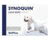 VetPlus Synoquin Large Breed Adult Dog (25-40kg) Supplement Tablets - 30 Tablets