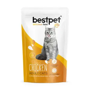 bestpet with Chicken Adult Cats Dry Food 1Kg