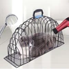 Iron Double Door Cat Bath Cage XL (Black)