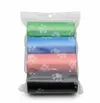 Dog Poop Waste Bags for Trash Disposal and Toilet pick up set (4 Rolls)