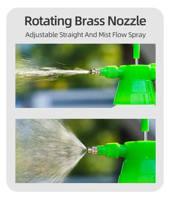 2L Pressure Sprayer for Pets & Garden – Flea & Tick Treatment, Disinfection & Plant Care