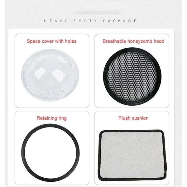 Space Capsule Shaped Pet Backpack Breathable Double Shoulder Bag for Cats & Small Dogs