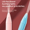 Electric Pet Paw Hair Clipper Trimmer for Cats & Dogs (White)