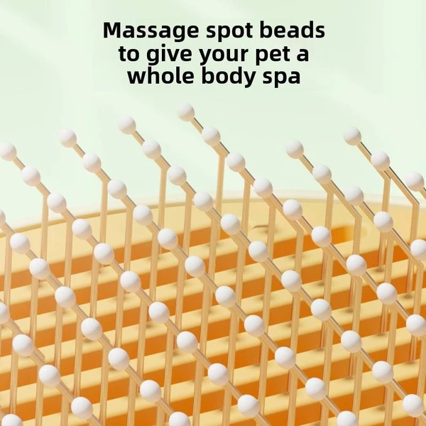 Comfortable One Click Hair Removal Self Cleaning Pet Brush for Dogs and Cats