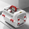 Portable Light Weight Airline Approved Pet Travel Carrier Medium with Panoramic Sunroof Design (49x30x32) cm