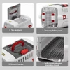 Portable Light Weight Airline Approved Pet Travel Carrier Medium with Panoramic Sunroof Design (49x30x32) cm