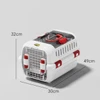 Portable Light Weight Airline Approved Pet Travel Carrier Medium with Panoramic Sunroof Design (49x30x32) cm