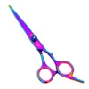 Professional Colorful Stainless Steel Hair Scissors Set with Comb Dog Grooming Tools