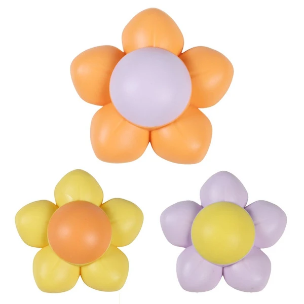 Flower-Shaped Catnip Ball Interactive Cat Toy Self Happiness