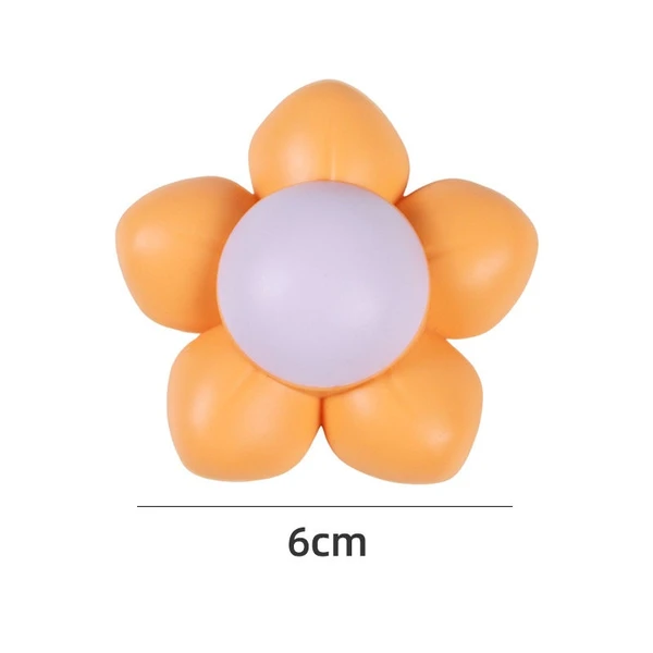 Flower-Shaped Catnip Ball Interactive Cat Toy Self Happiness