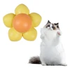 Flower-Shaped Catnip Ball Interactive Cat Toy Self Happiness