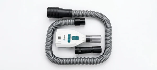 Pet Grooming Kit – Pet Hair Shedding Brush with Long Extension Hose for Vacuuming up Loose fur with 2 Attachments for Most Vacuum Cleaners