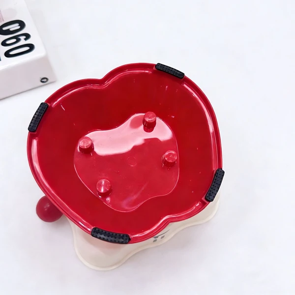 Tilted Elevated Square Pet Bowl with Anti-Slip Base – Neck Support & Easy Clean for Dogs & Cats 