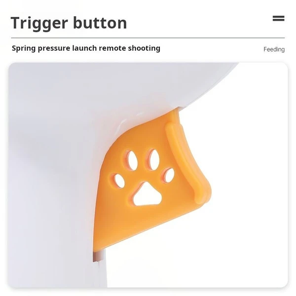 Interactive Pet Food & Treat Launch Gun with Laser Light for Dogs & Cats 