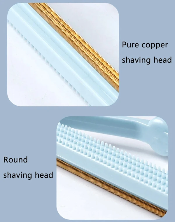 Double Sided Pet Hair Lint Remover Brush with Hand for Couch Sofa, Clothes and Furniture 