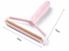 Double Sided Pet Hair Lint Remover Brush with Hand for Couch Sofa, Clothes and Furniture 