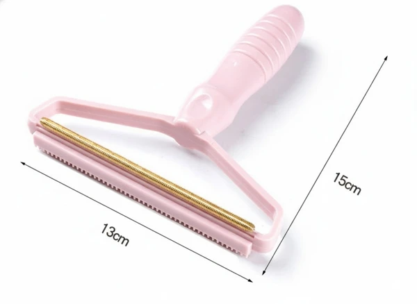 Double Sided Pet Hair Lint Remover Brush with Hand for Couch Sofa, Clothes and Furniture 