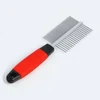 Double Side Stainless Steel Pet Comb with Hand for Dogs and Cats