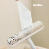 Large Lint Sticky Paper Sheets Roller with 3 Extendable Lengths & Metal Handle for Cleaning Floor, Carpet, and Sofa - Pet Hair Remover