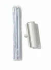 Large Lint Sticky Paper Sheets Roller with 3 Extendable Lengths & Metal Handle for Cleaning Floor, Carpet, and Sofa - Pet Hair Remover