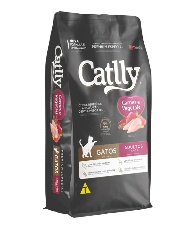 Catlly Premium Special Adult Cat Dry Food with Meat & Vegetables
