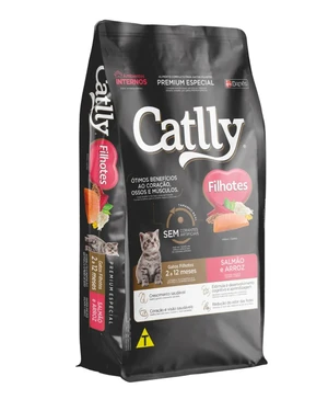 Catlly Premium Special Kittens Dry Food with Salmon & Rice