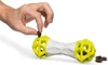  Interactive TPR Dumbbell Dog Chew Toy with Treat Dispenser 