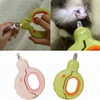 Donut-Shaped Pet Nail Clipper with LED Light for Dogs & Cats