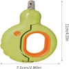 Donut-Shaped Pet Nail Clipper with LED Light for Dogs & Cats
