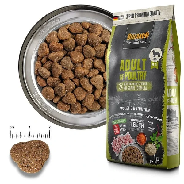 Belcando Adult Grain Free Poultry (M-XL) Dog Dry Food