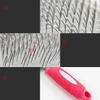 Stainless Steel Pet Grooming Slicker Brush with Ergonomic Handle for Dogs & Cats 