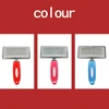 Stainless Steel Pet Grooming Slicker Brush with Ergonomic Handle for Dogs & Cats 