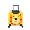 Pet Carrier Trolley Travel Bag Breathable Easy-carry for Cats & Small Dogs (Yellow-Giraffe)