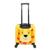 Pet Carrier Trolley Travel Bag Breathable Easy-carry for Cats & Small Dogs (Yellow-Giraffe)