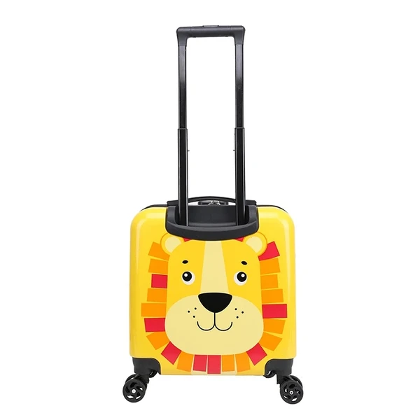Pet Carrier Trolley Travel Bag Breathable Easy-carry for Cats & Small Dogs (Yellow-Giraffe)