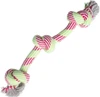 Three-Knot Cotton Rope Chew Dog Toy 50cm (Random Color)