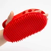 Double Sided Rubber Pet Grooming Brush – Bath, Massage & Hair Removal for Dogs & Cats