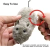 Fun Interactive Plush Wind-Up Mouse Toy for Indoor Cats (No Batteries Needed)