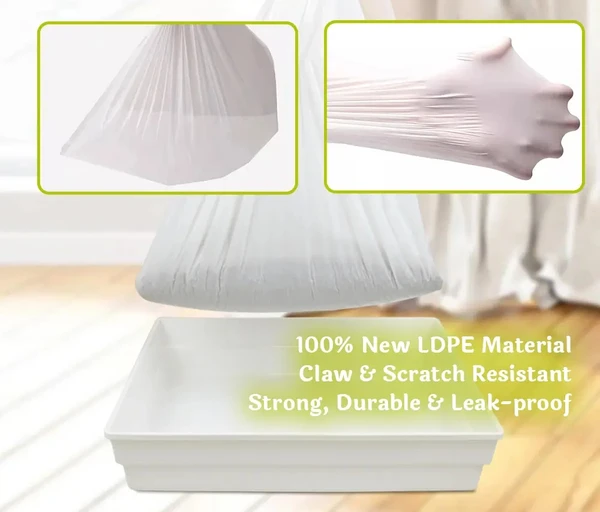 Disposable Cat Litter Filter Bag – Easy Sifting and Scooping-free cleaning (7pcs)