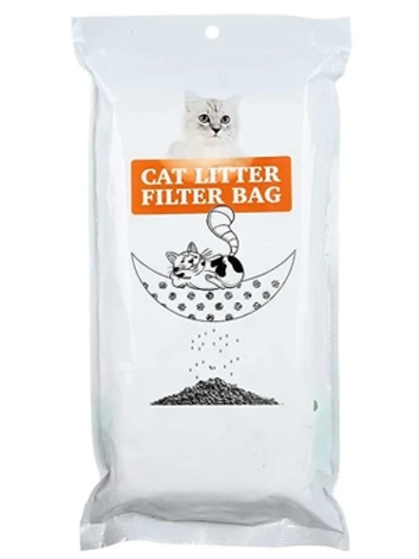Disposable Cat Litter Filter Bag – Easy Sifting and Scooping-free cleaning (7pcs)