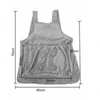Pet Carrier Apron Fur with Leg Holes – Soft Comfortable Pet Holding for Cats & Small Dogs 