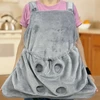 Pet Carrier Apron Fur with Leg Holes – Soft Comfortable Pet Holding for Cats & Small Dogs 