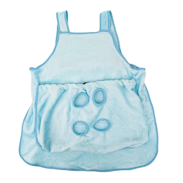 Pet Carrier Apron Fur with Leg Holes – Soft Comfortable Pet Holding for Cats & Small Dogs