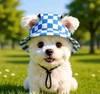 Breathable Pet Sun Hat – UV Protection Summer Hat for Small & Medium Dogs and Cats