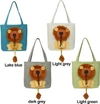 Pet Carrier Fabric Shoulder Bag Plush Lion Face Designed with Head Hole for Small Dogs & Cats