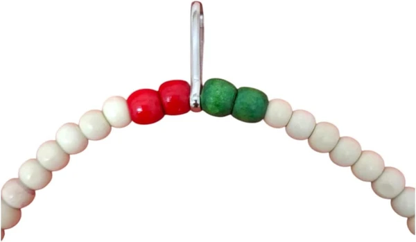 Natural Wooden Bird Swing Toy – Parrot Perch Stand for Cockatiel, Conure, Rosella & Quaker W 20, 25 HI