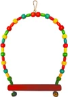 Colorful Bird Swing Toy with Bells Width 15cm - Height 25cm