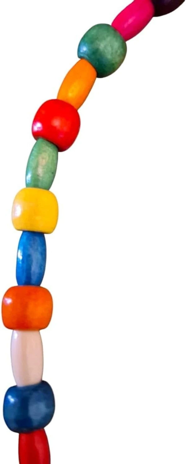 Colorful Bird Swing Toy with Bells Width 15cm - Height 25cm