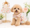 Princess Floral Pet Dress – Lightweight Summer Outfit for Small & Medium Breed Dogs & Cats