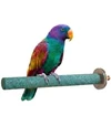 Bird Perch Stand Parrot Stand Paw Grinding 30cm Long, 2.2cm Diameter Suitable for Indian Ringneck, Senegal Parrot, Sun Quaker & Green Quaker Parrot